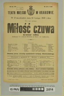 MIŁOŚĆ CZUWA (L'amour veille)
