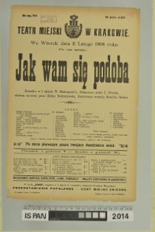 JAK WAM SIĘ PODOBA