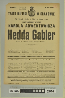 HEDDA GABLER