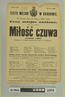 MIŁOŚĆ CZUWA (L'amour veille)