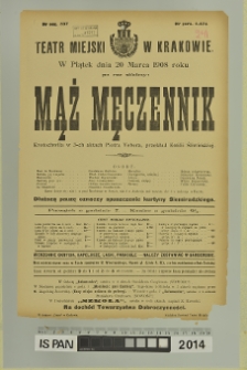 MĄŻ MĘCZENNIK