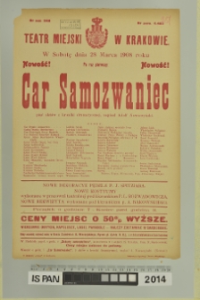 CAR SAMOZWANIEC