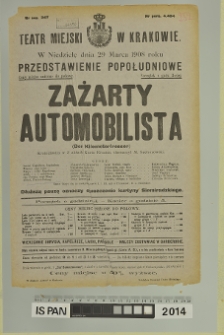 ZAŻARTY AUTOMOBILISTA (Der Kilometerfresser)
