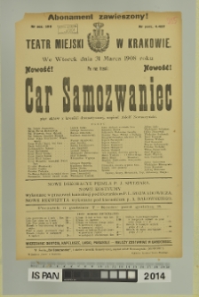 CAR SAMOZWANIEC