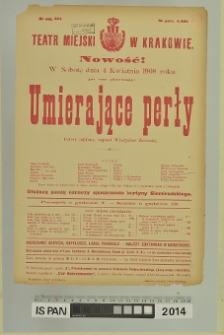 UMIERAJĄCE PERŁY