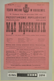 MĄŻ MĘCZENNIK