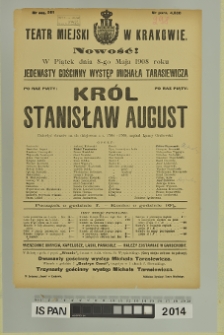KRÓL STANISŁAW AUGUST