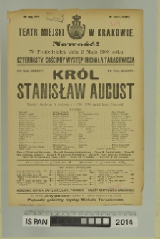 KRÓL STANISŁAW AUGUST