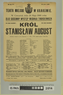KRÓL STANISŁAW AUGUST