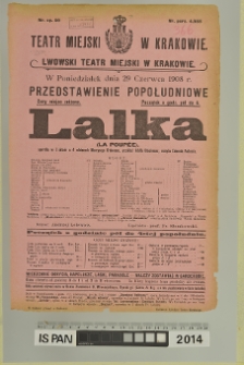 LALKA (La Poupée)