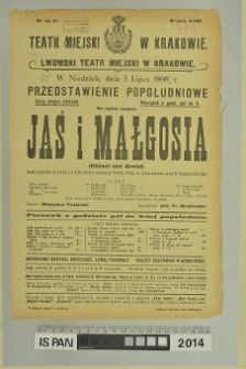 JAŚ I MAŁGOSIA (Hänsel und Gretel)