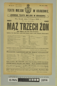 MĄŻ TRZECH ŻON (Der Mann mit den drei Frauen)