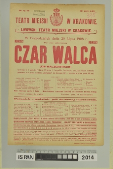 CZAR WALCA (Ein Walzertraum)