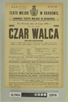 CZAR WALCA (Ein Walzertraum)