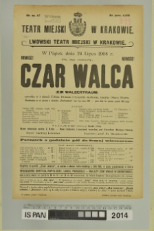 CZAR WALCA (Ein Walzertraum)