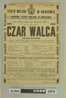 CZAR WALCA (Ein Walzertraum)