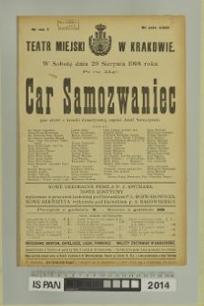 CAR SAMOZWANIEC