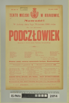 PODCZŁOWIEK