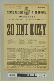 20 DNI KOZY