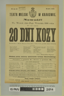 20 DNI KOZY