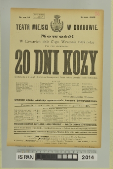 20 DNI KOZY