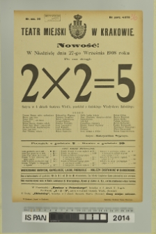2x2=5