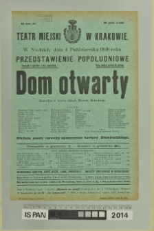 DOM OTWARTY