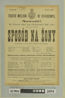 SPOSÓB NA ŻONY