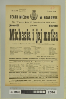 MICHASIA I JEJ MATKA