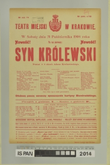 SYN KRÓLEWSKI