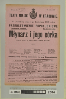 MŁYNARZ I JEGO CÓRKA