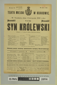 SYN KRÓLEWSKI
