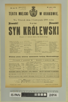 SYN KRÓLEWSKI