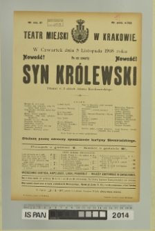 SYN KRÓLEWSKI