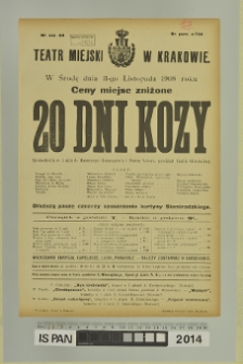 20 DNI KOZY