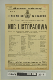 NOC LISTOPADOWA