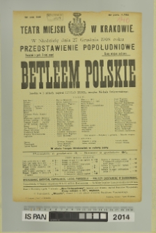 BETLEEM POLSKIE