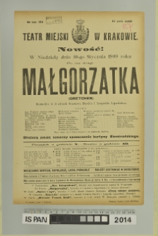 MAŁGORZATKA (Gretchen)