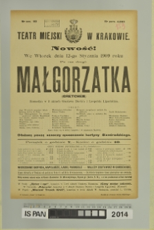 MAŁGORZATKA (Gretchen)