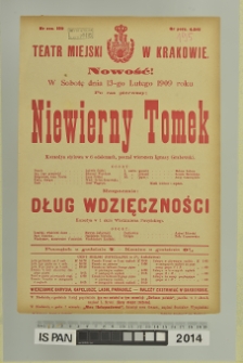 NIEWIERNY TOMEK