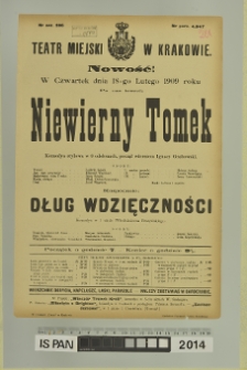 NIEWIERNY TOMEK