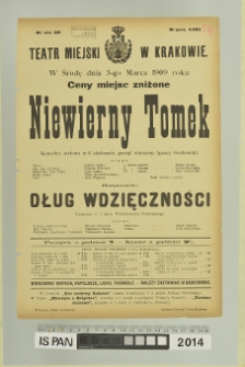 NIEWIERNY TOMEK