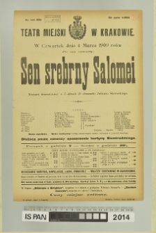 SEN SREBRNY SALOMEI