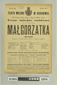 MAŁGORZATKA (Gretchen)