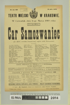 CAR SAMOZWANIEC