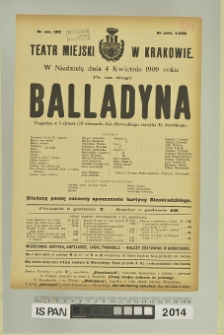 BALLADYNA