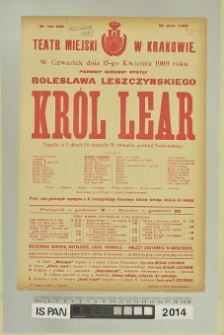 KRÓL LEAR