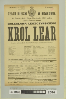 KRÓL LEAR