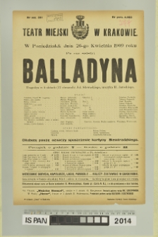 BALLADYNA