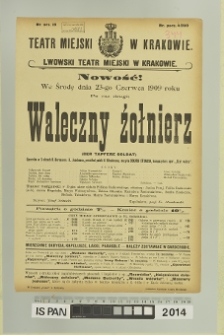 WALECZNY ŻOŁNIERZ (Der tapfere Soldat)